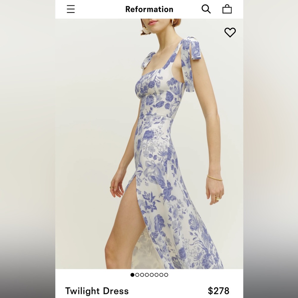 Reformation Twilight Dress size 4